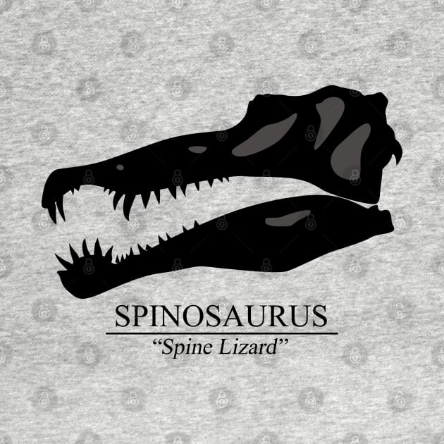 Spinosaurus Skull by SakuraDragon